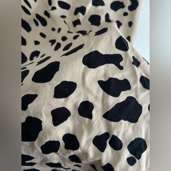 Urban outfitters Dress Forum Spotted Cowl Neck Slip leopard maxi Dress raton S - Picture 11 of 12